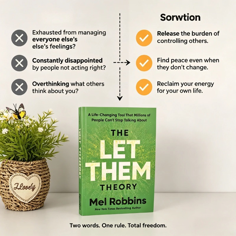 The Let Them Theory By Mel Rob - Health & Wellness Llc recension och pris