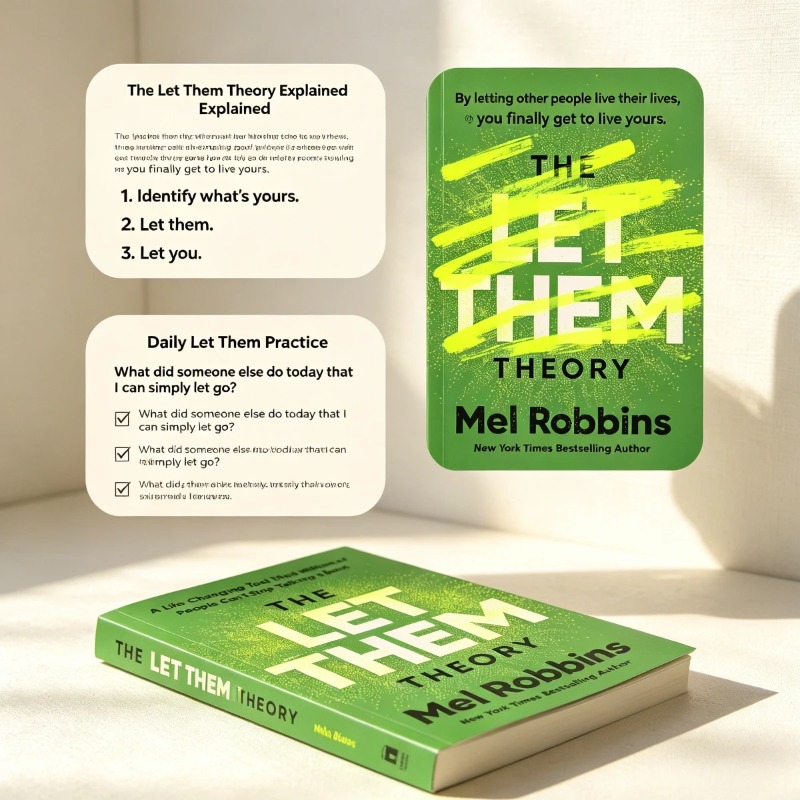 The Let Them Theory By Mel Rob - Health & Wellness Llc recension och pris