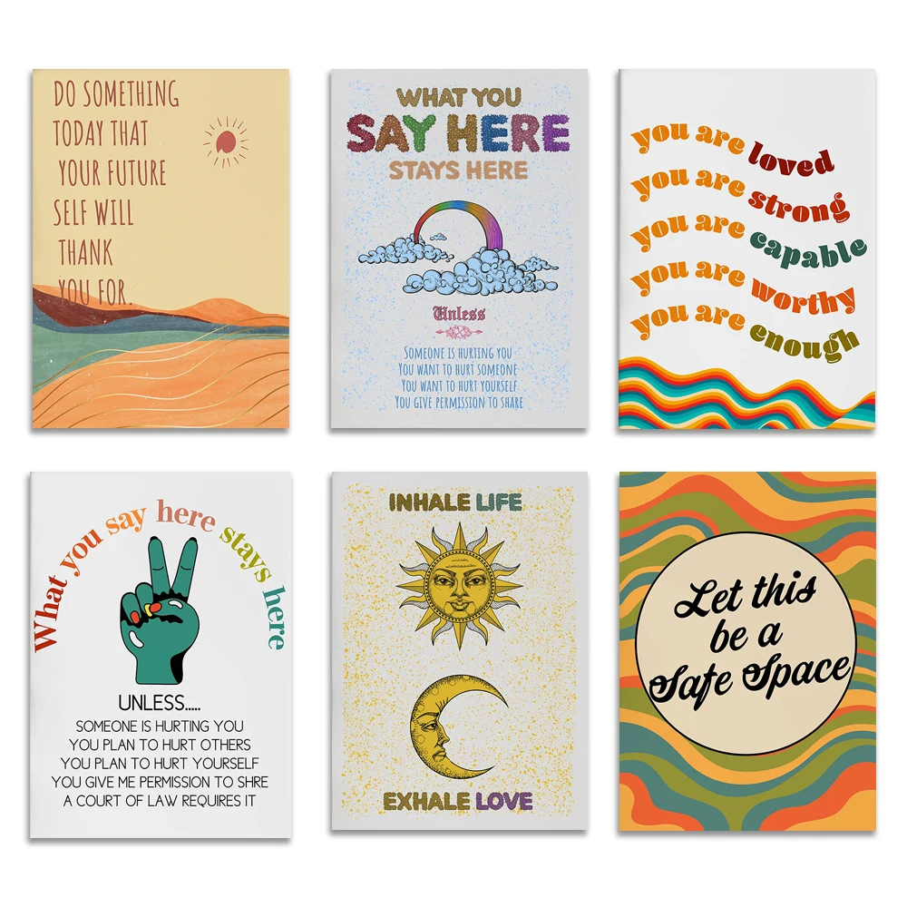 Self Care Mental Health Therap - Health Wellness Poster recension och pris