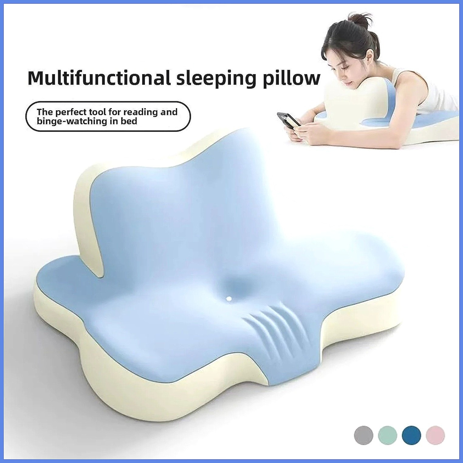 Deep Sleep Memory Cotton Pillo - Neck Traction Pillow recension och pris